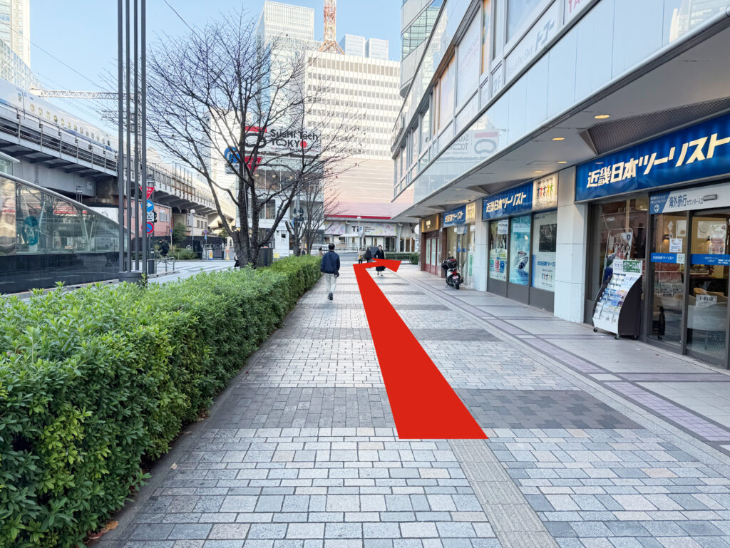 有楽町駅からの経路4